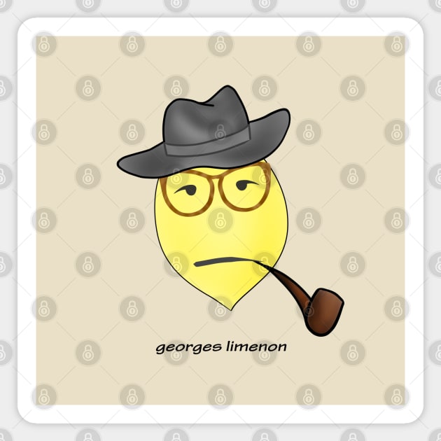 Georges Limenon Sticker by shackledlettuce